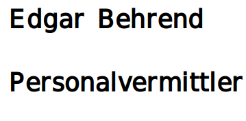 Edgar Behrend Logo